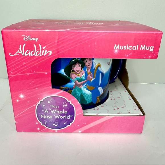 Disney Other - Disney Aladdin A Whole New World Musical Coffee Mug